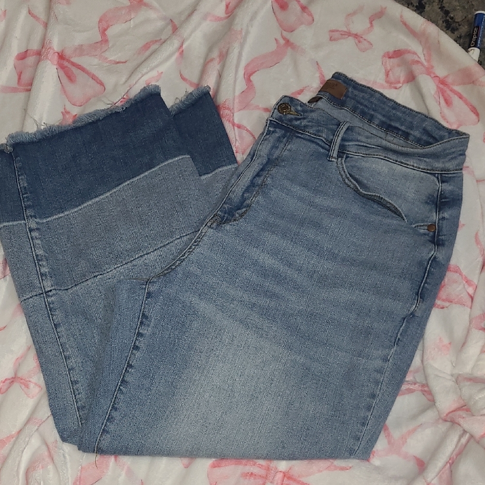 Judy Blue Wide Leg Women's Blue Jeans